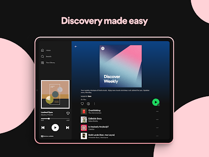 Spotify: Music, Podcasts, Lit Screenshot
