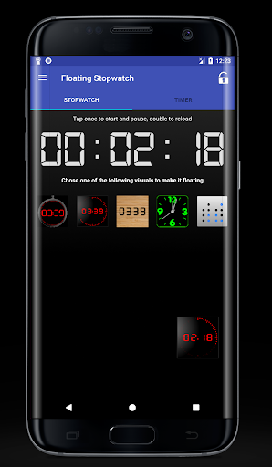 Floating Stopwatch & Timer 8.0.2 APK screenshots 1
