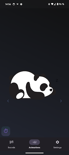 Screenshot of Sleepy Baby Panda: White Noise