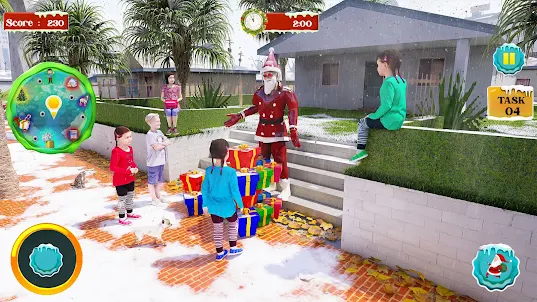 Santa Gifts Christmas Games 3D