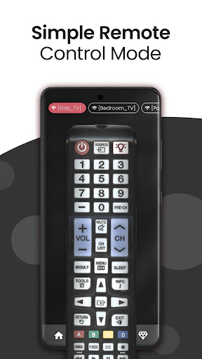 Android application Remote for Samsung Smart TV screenshort