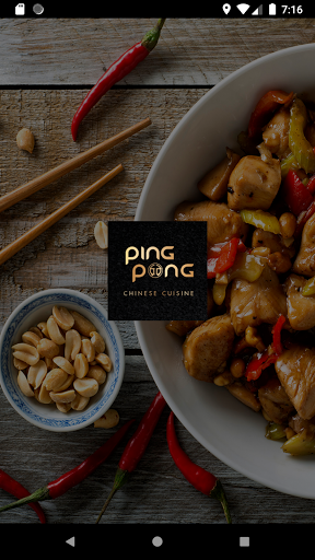 Android application Ping Pong Chinese screenshort