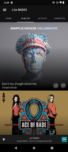Lite RADIO Screen 3