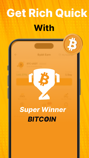 Android application SuperWinner - Bitcoin screenshort