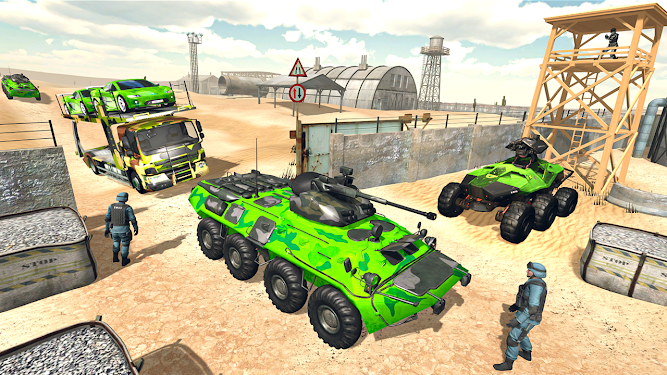 #1. Us Army Military Vehicle Sim3D (Android) By: Play IT Game Studio