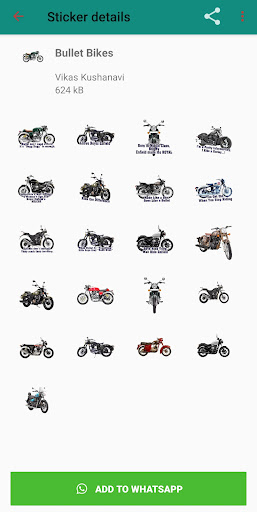 Bike Stickers for Whatsapp Screen 2
