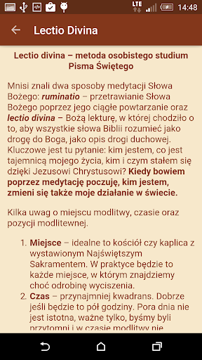 Lectio Divina - On Jest Screen 2
