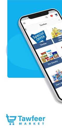 Android application Tawfeer Market screenshort