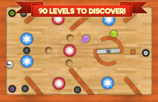 Android application Teeter Pro 2 - labyrinth game screenshort