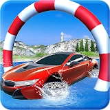 Water Surfing Flying Car icon