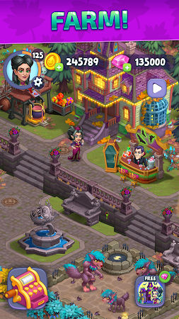 Game screenshot ハロウィンファーム : おばけの村でハッピーハロウィン mod apk