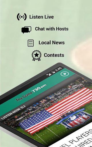 Screenshot of The Game 730AM (WVFN)