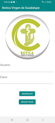 Android application Botica Virgen de Guadalupe screenshort