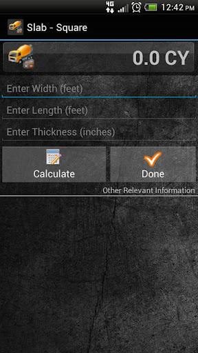 ConCalc - Concrete Calculator