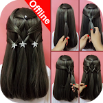 Cover Image of Download Girls Hairstyles Step By Step  APK