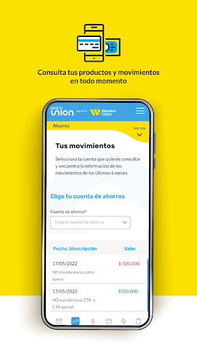 Banco Unión Colombia Screen 2