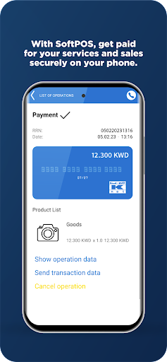 SoftPOS by KNET Screen 3