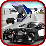 Police Car Transporter 3D icon