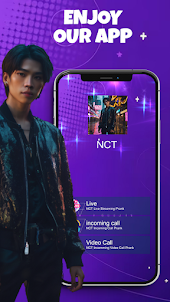 NCT 가짜 채팅 및 비디오 콜