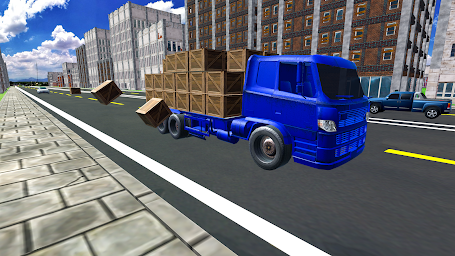 City Cargo Truck Driver Transport Simulator