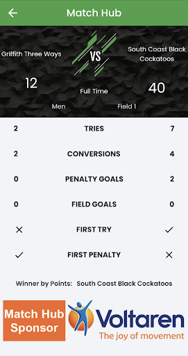 The KO App Screen 3