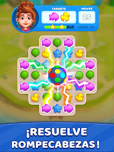 Screenshot 18 Fun Town : Juego de Match 3 android