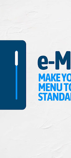 Android application eMenu screenshort