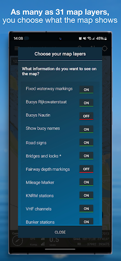 Water Map Live - Routes, AIS Screen 3