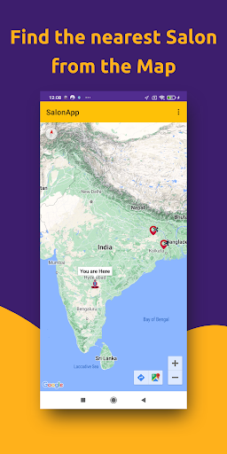 SalonApp - Appointment Booking Screen 2