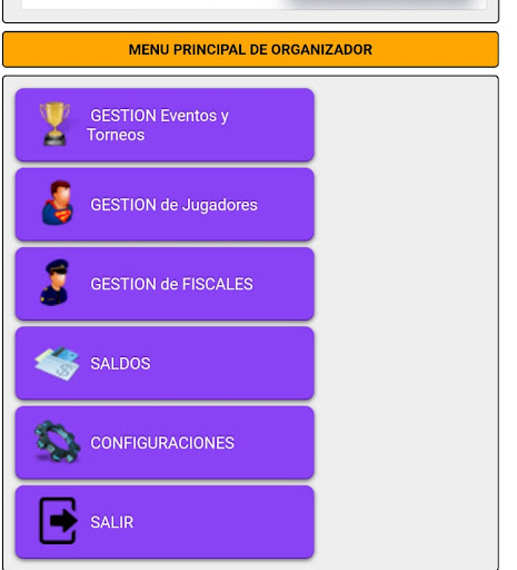 Android application Copa Serrana - Tandil screenshort