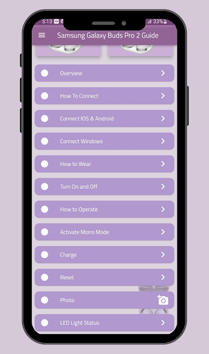 Galaxy Buds Pro 2 Guide Screen 2