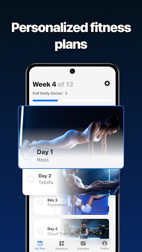 Screenshot of Fitify: Fitness, Home Workout