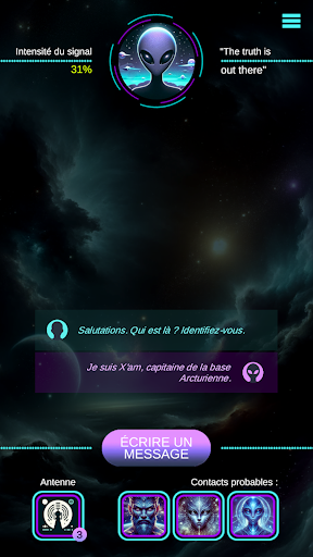 Aperçu de l'application