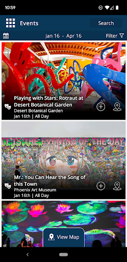 Screenshot of Visit Phoenix