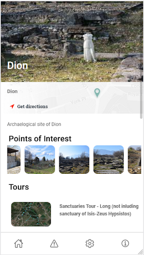 Xenios Mobile Application Screen 2
