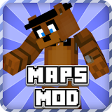 Maps + Mod Fnaf for Minecraft icon