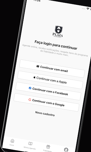 Android application Plaza Barbearia screenshort