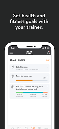 ONE Personal Training Screen 3