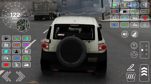 FJ Cruiser Trails 4x4 Driving Screen 2