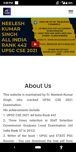 CSE Topper Screen 2