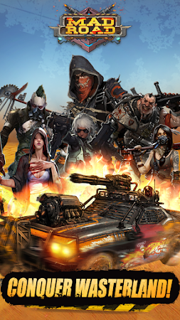 Game screenshot Mad Road: Race＆ Shoot mod apk