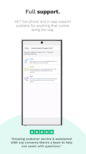 Screenshot of QuickFi