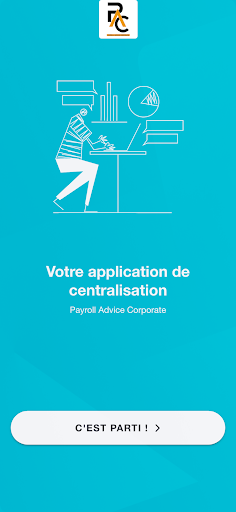 Android application Payroll Advice Corporate screenshort