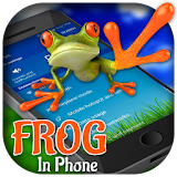 Frog walking in Phone Prank icon