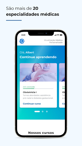 Einstein Atualização Médica Screen 3