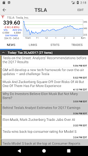Stocks: Realtime Quotes Charts Screenshot