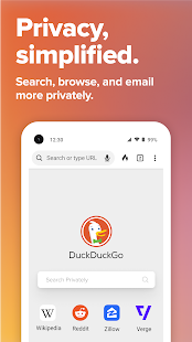 DuckDuckGo Privacy Browser Screenshot