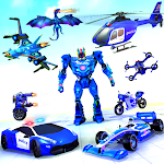 Cover Image of Download Us Robot Helicopter Transform 1.16 APK