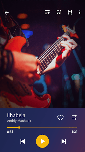 音乐播放器 - MP3 播放器，音频播放器 screenshot 2