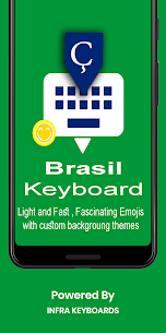 Brazilian English Keyboard 2020 : Infra Keyboard 1